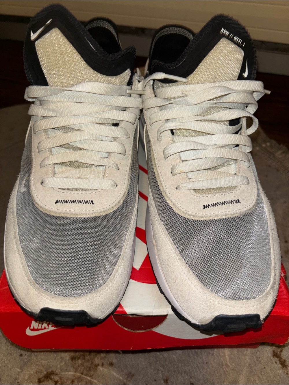 Nike White Waffle One Sneakers